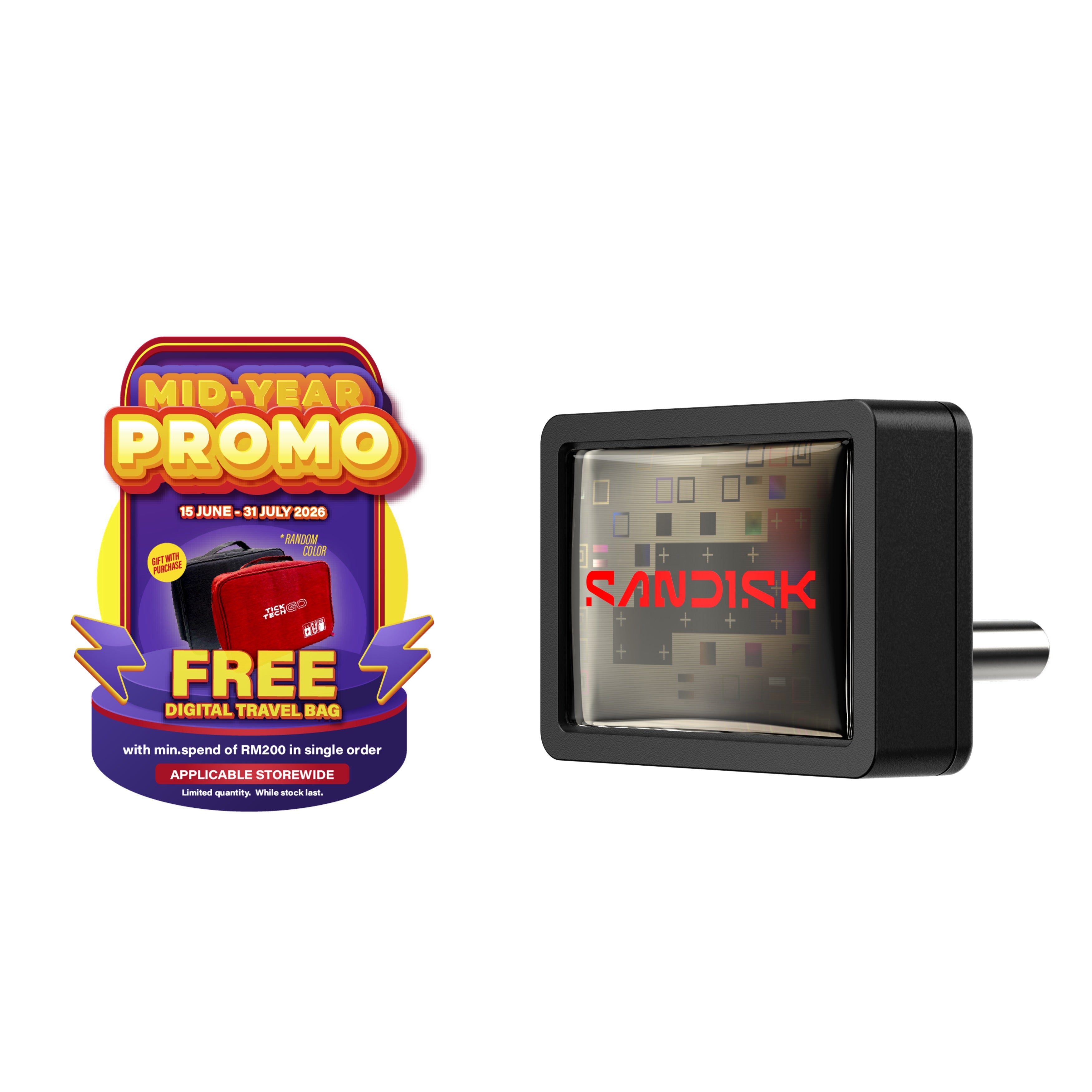 Sandisk® Extreme Fit⢠(CZ530) USB-C® Flash Drive-Data Storage-futuromic